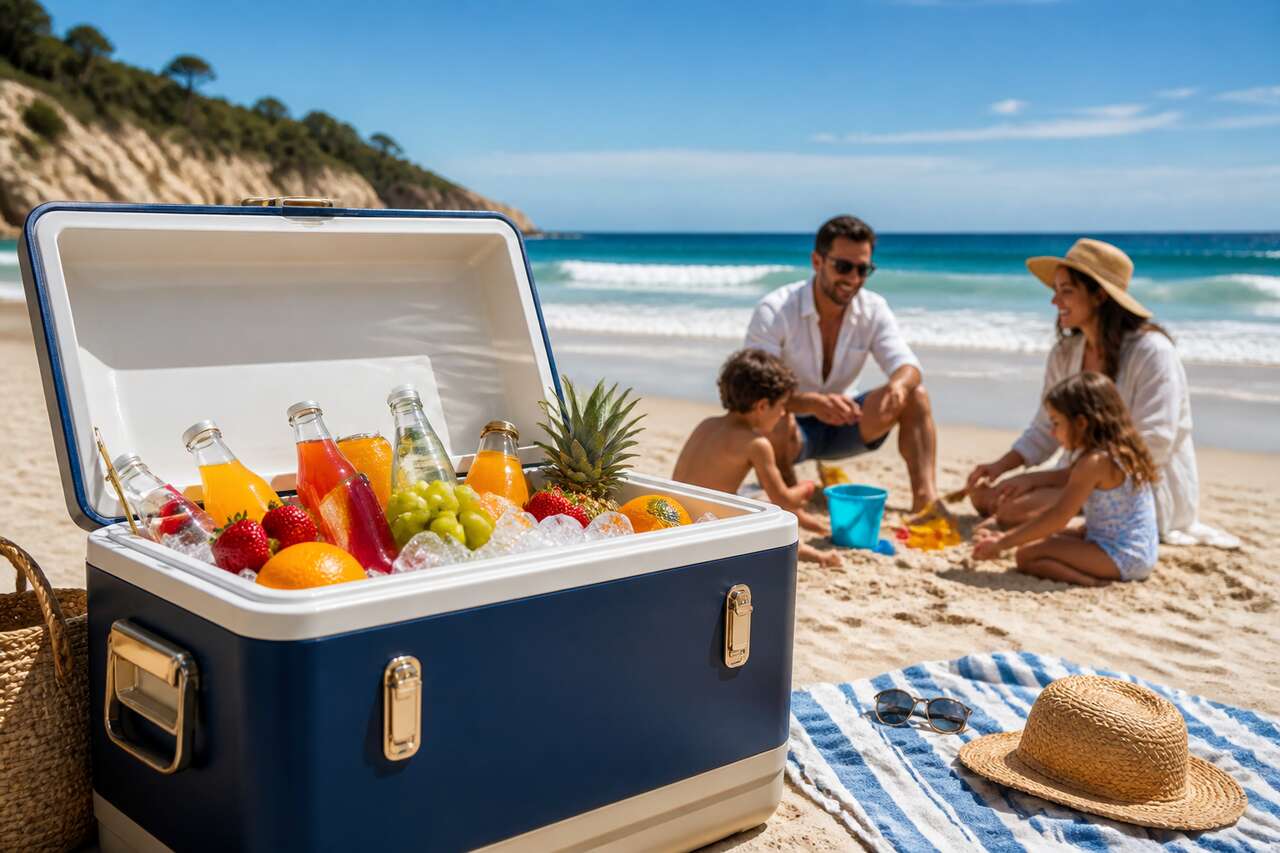 Les indispensables pour garder vos aliments au frais à la plage