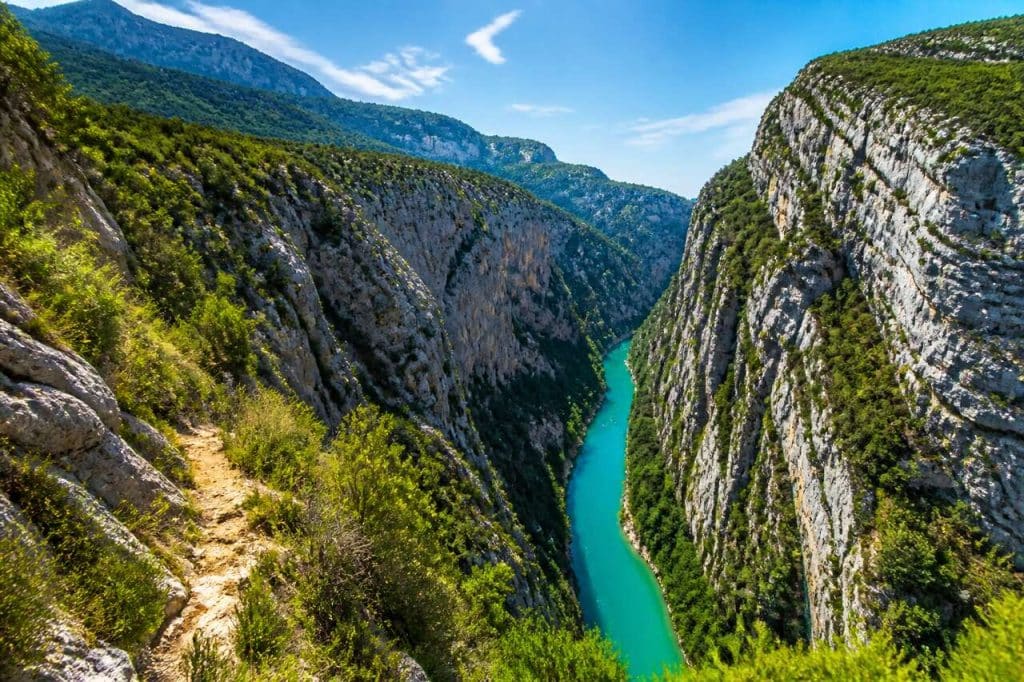 Randonnée dans les gorges du Verdon : le sentier de l'Imbut