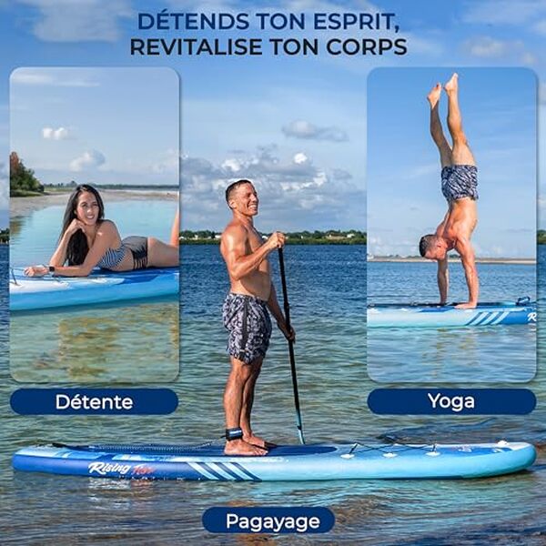 Découvrez notre test détaillé du paddle gonflable SereneLife : performances, qualité, accessoires fournis et sac de transport dans cet avis complet.