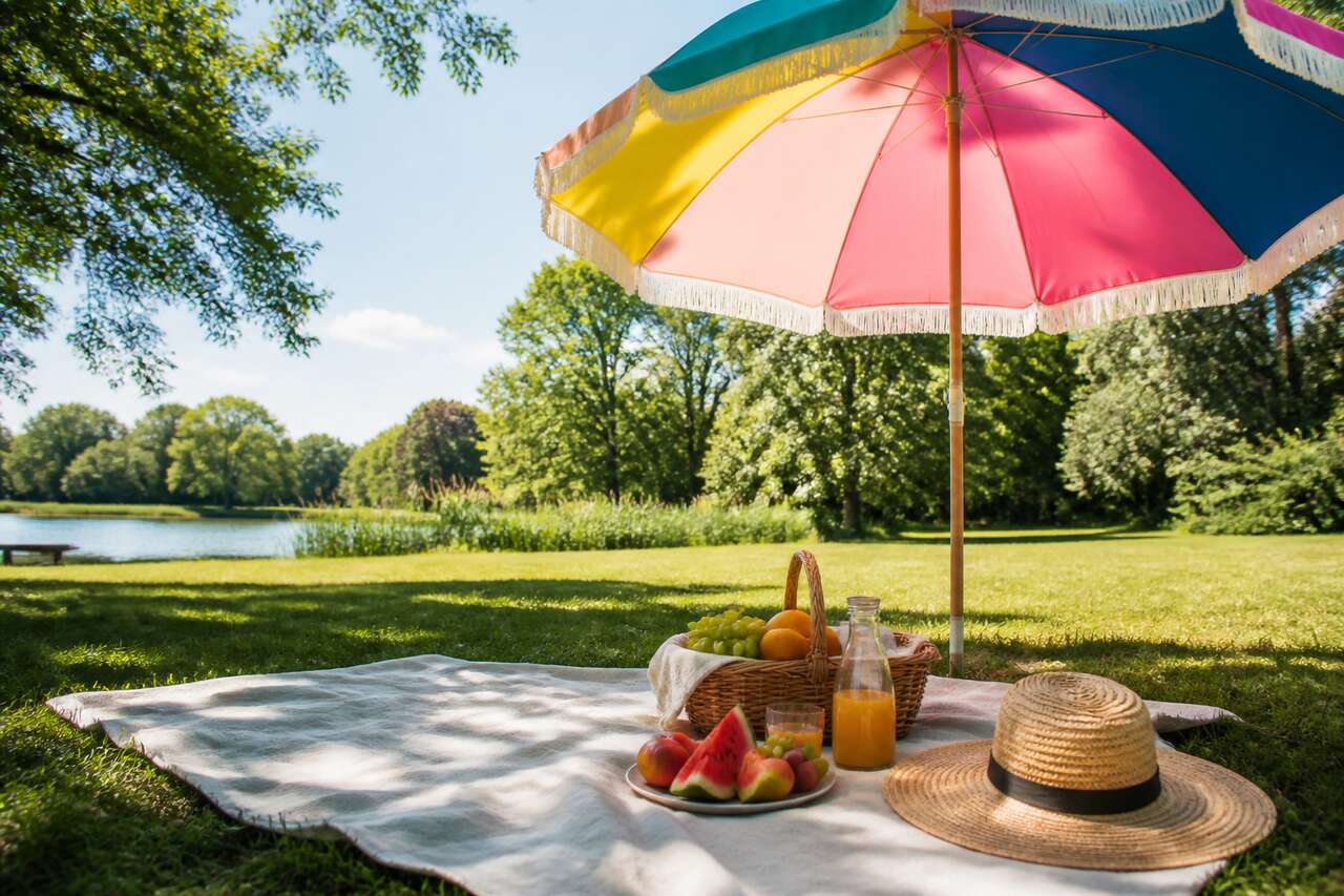 Parasol ou chapeau : quel choix privilégier pour un pique-nique d'été ?