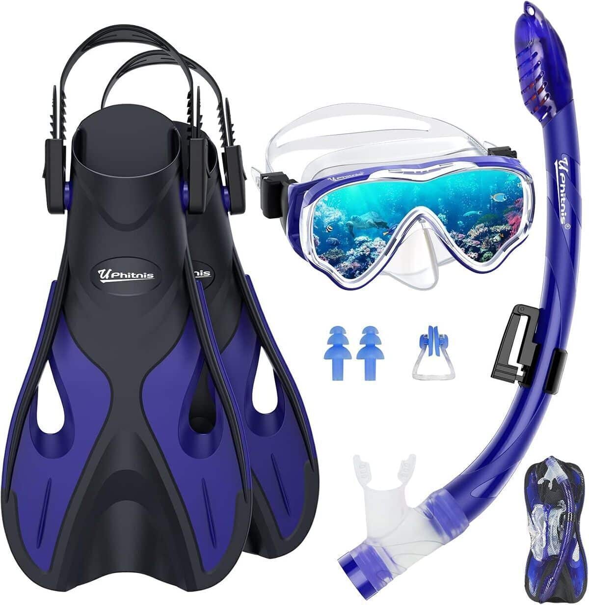 Test de l'ensemble tuba UPhitnis : le kit parfait pour jeunes plongeurs