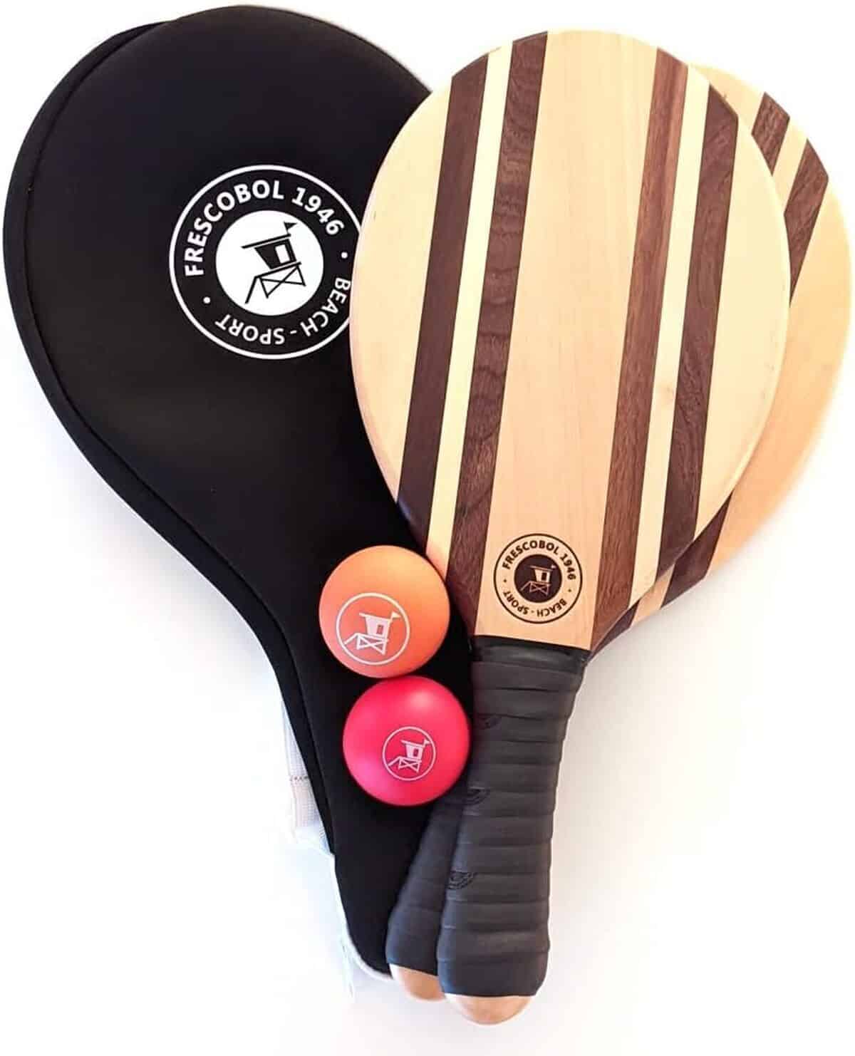 Test du jeu de raquettes de plage black game edition