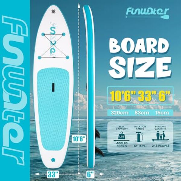 Découvrez notre test détaillé de la planche à pagaie gonflable FunWater : caractéristiques, performance et avantages pour les débutants en stand-up paddle.