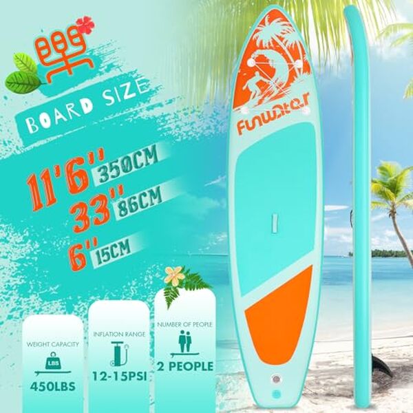 Découvrez notre test détaillé de la planche à pagaie FunWater : légère, performante et idéale pour débuter le SUP en toute confiance. 