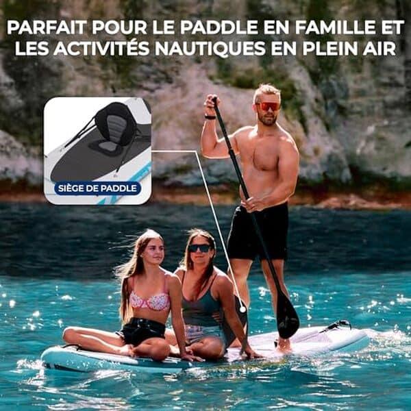 Découvrez notre test détaillé du paddle gonflable SereneLife XL : stabilité exceptionnelle, confort optimal et polyvalence pour toute la famille. Avis complet et conseils d'achat. 