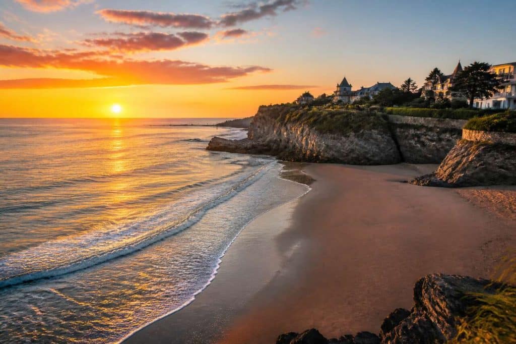 Escapade romantique à Pornic : plages secrètes et balades au clair de lune
