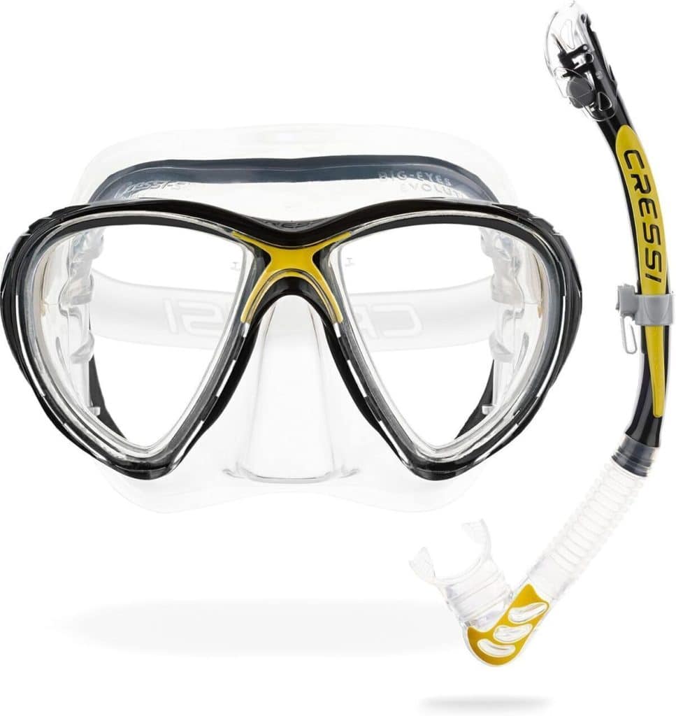 Test du combo masque-tuba Cressi Big Eyes Evolution
