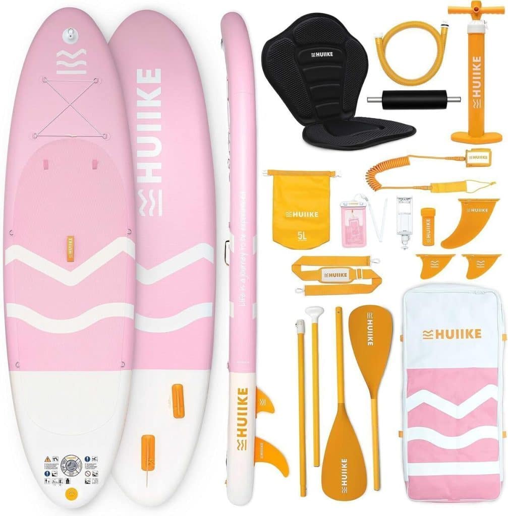 Test du paddle gonflable adulte HUIIKE : stabilité et résistance