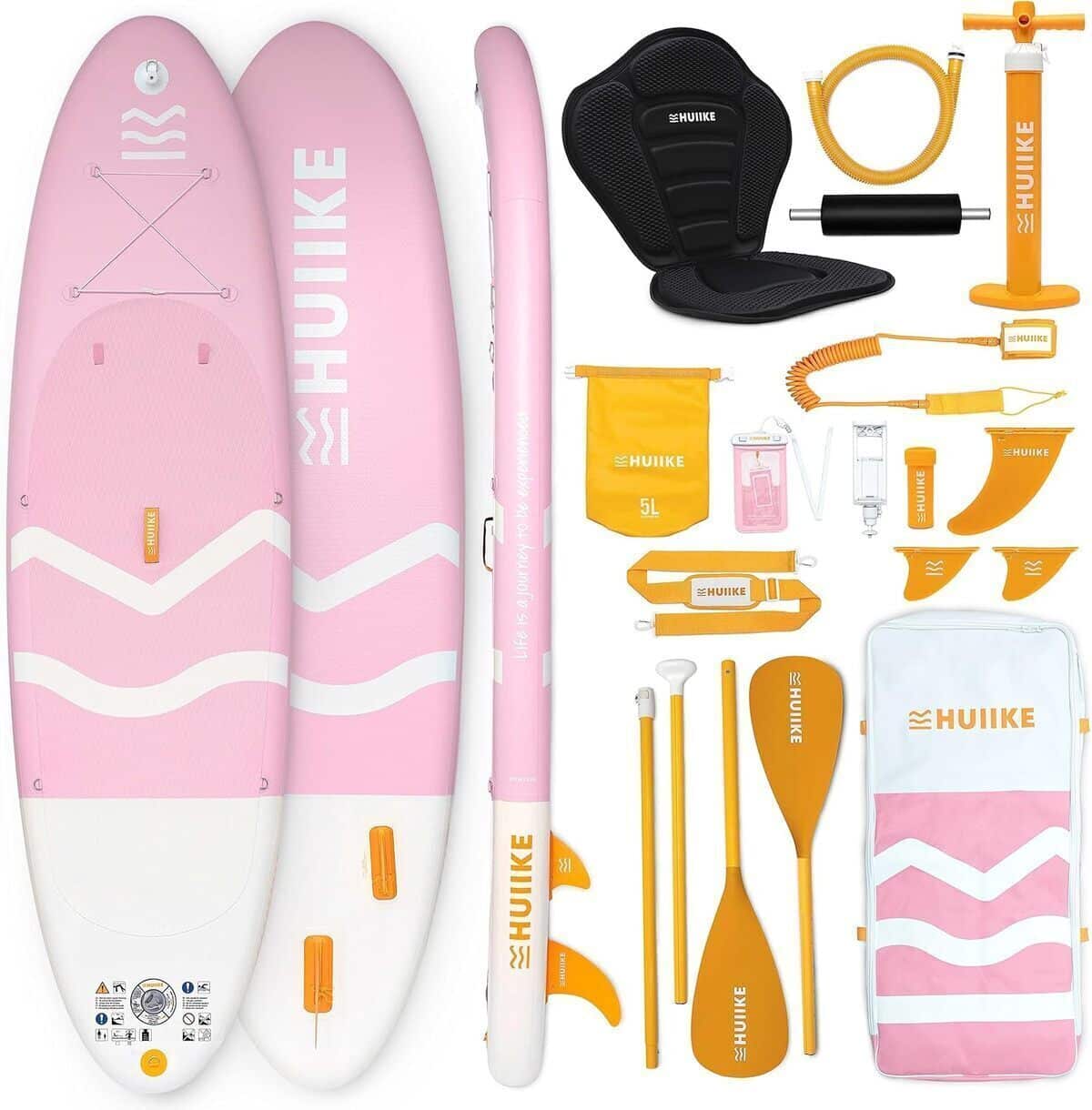 Test du paddle gonflable adulte HUIIKE : stabilité et résistance