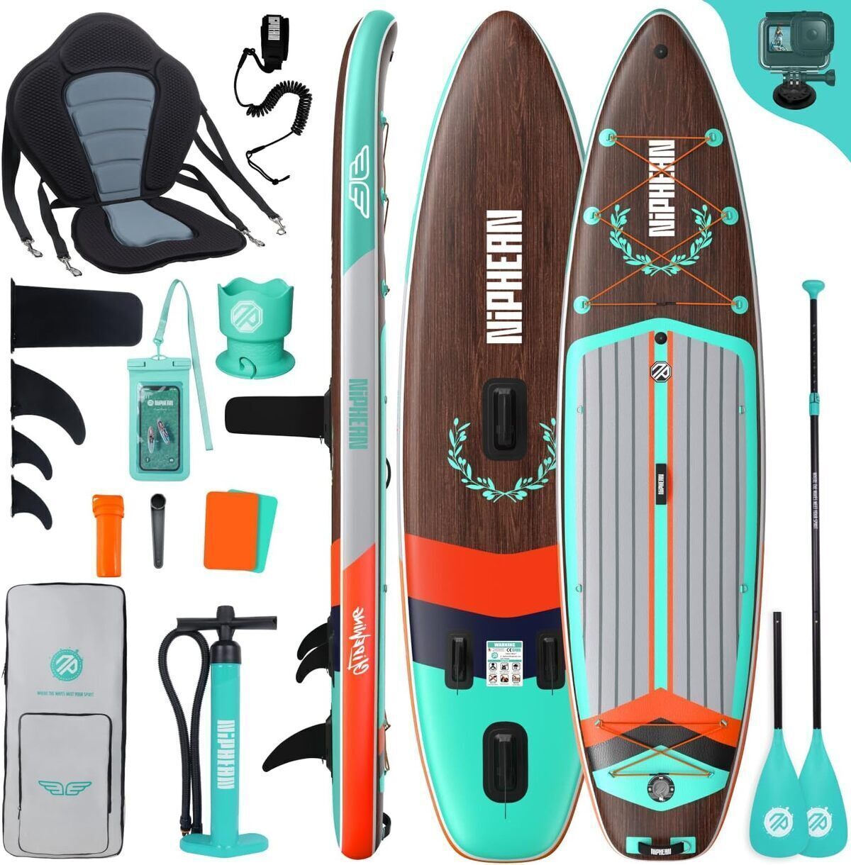 Test du paddle gonflable Niphean extra large : idéal pour la famille