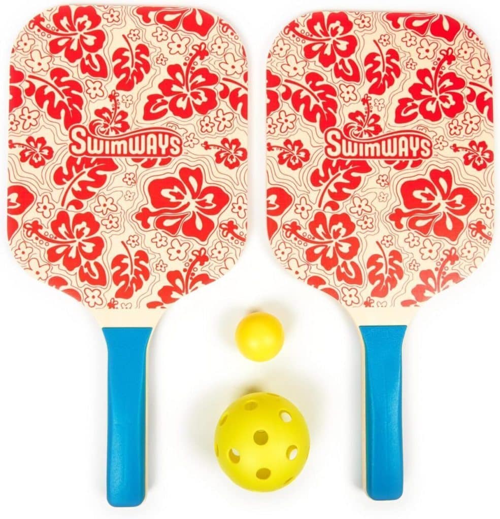Test du Swimways Hydro Paddle & Pickleball : ensemble ludique pour piscine et plage