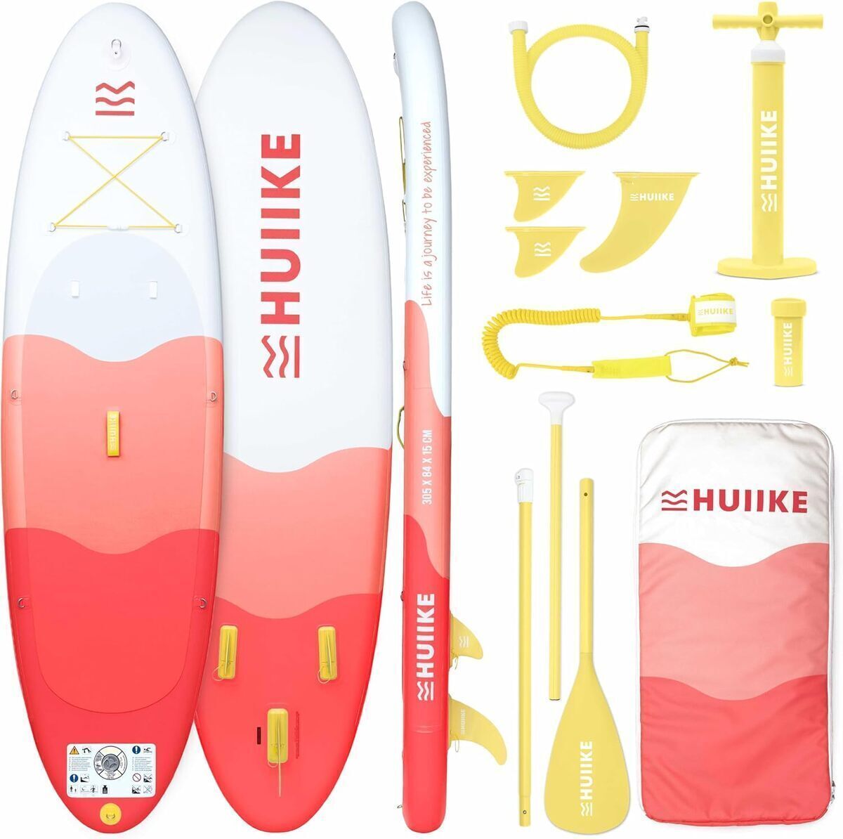 Test : paddle gonflable Huiike 305 cm, stabilité et résistance