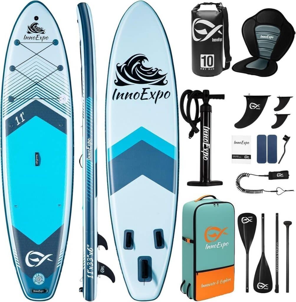 Test : planche à pagaie gonflable InnoExpo, stabilité et confort