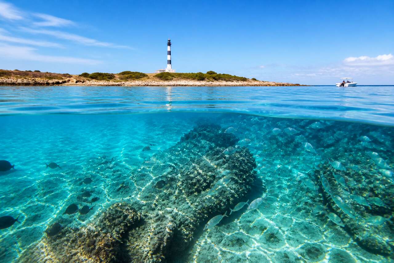Aventure marine : découvrez les secrets sous-marins de l'île des Embiez