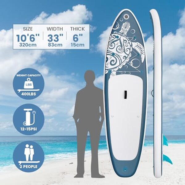 Découvrez notre test complet de la planche de paddle gonflable FEATH-R-LITE : légèreté, performance et qualité pour vos sorties en eau.