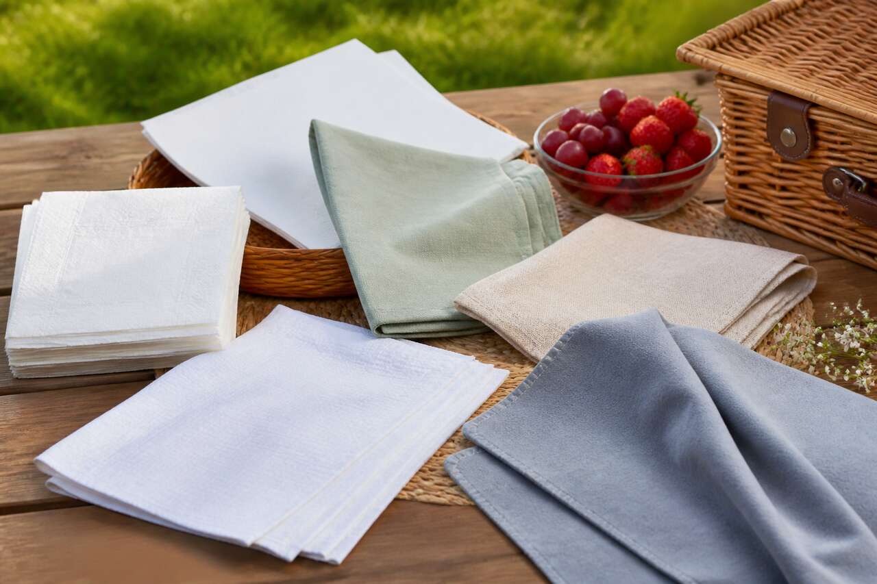 Mati&egrave;res: papier, coton, lin, non-tiss&eacute;, microfibre, que choisir