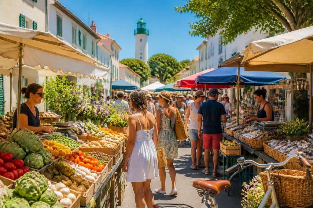 Découvrir l'île de ré à travers ses marchés pittoresques