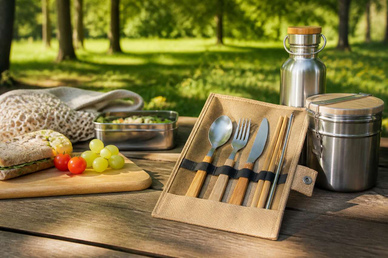 Le problème des couverts jetables en pique-nique Le problème des couverts jetables en pique-nique