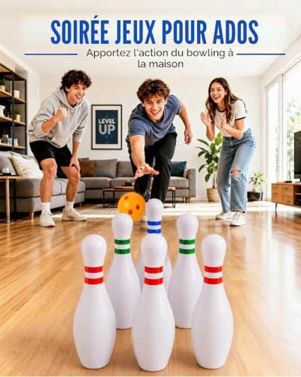 Découvrez notre test complet du bowling géant CT Sports : caractéristiques, avantages et conseils pour un divertissement en plein air réussi en famille.