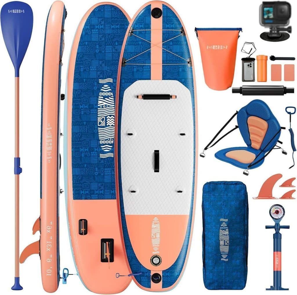 Test Devoko planche de paddle gonflable 320 cm : polyvalence et performance
