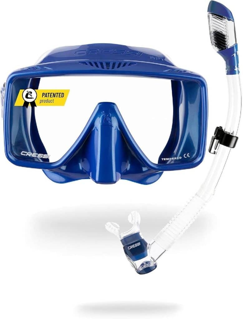 Test du set masque SF1 & tuba Dry de Cressi : l'indispensable pour la plongée