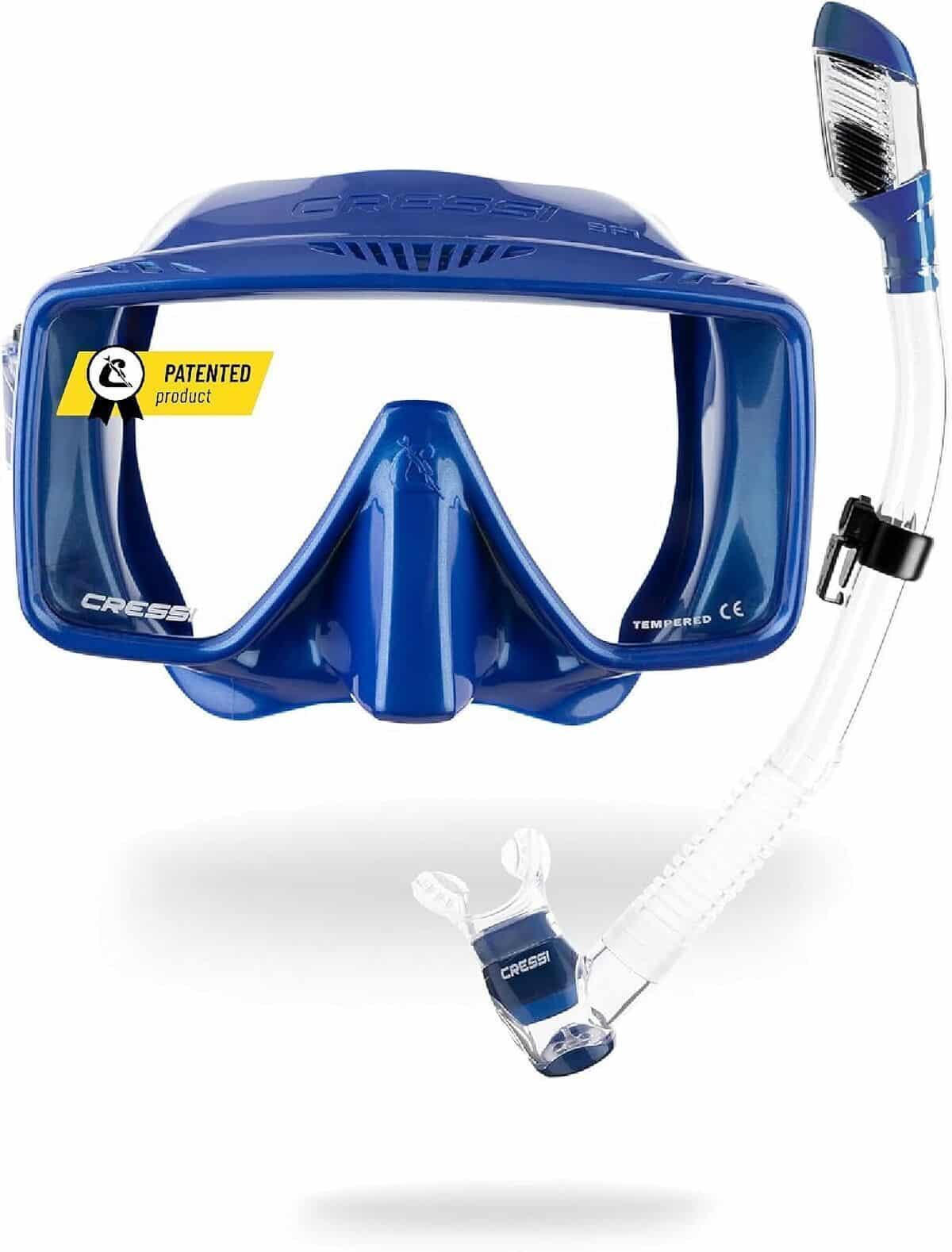 Test du set masque SF1 & tuba Dry de Cressi : l'indispensable pour la plongée