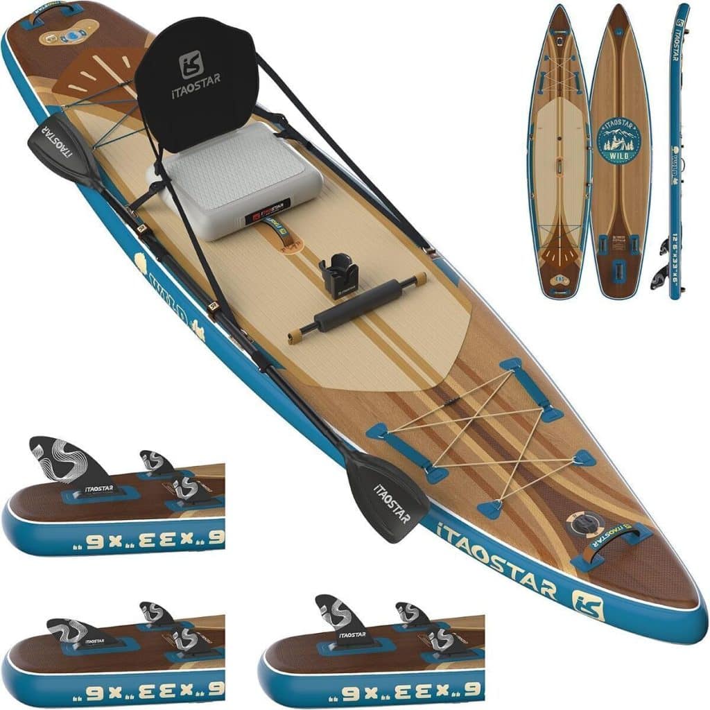 Test : iTAOSTAR SUPW02B, planche à pagaie 12'6×33"×6