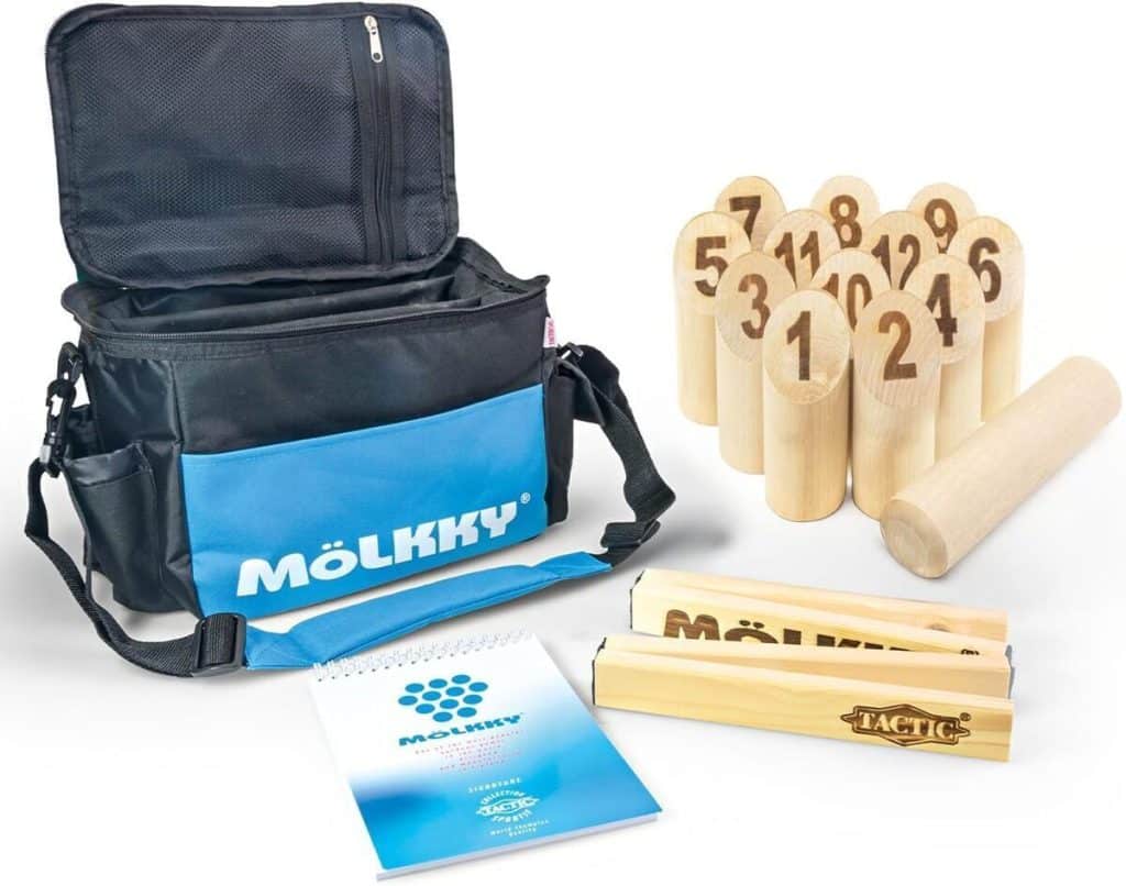 Test : mölkky Sport Bag, jeu de lancer d'extérieur complet