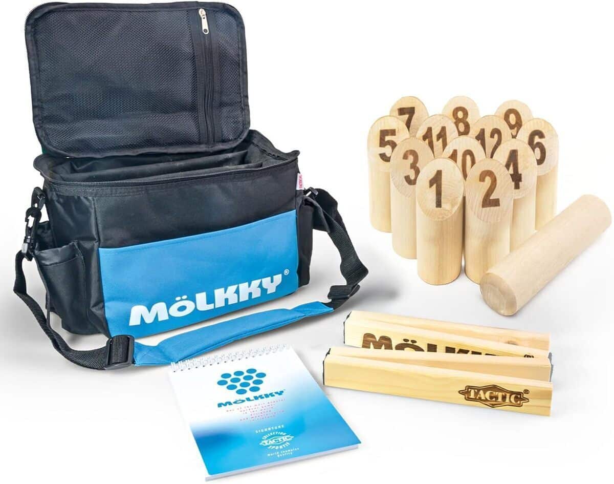 Test : mölkky Sport Bag, jeu de lancer d'extérieur complet