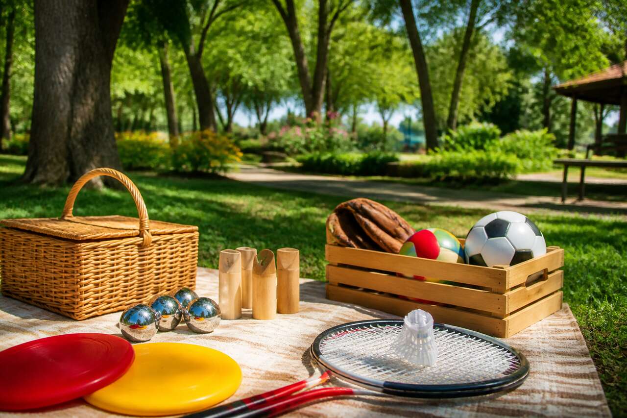Choisir ses jeux selon le lieu: parc, plage, campagne, aire urbaine