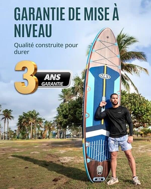 Découvrez notre test complet du paddle gonflable ZLX 350 : stabilité exceptionnelle, accessoires premium et performances en eau. Avis détaillé et conseils d'achat. 