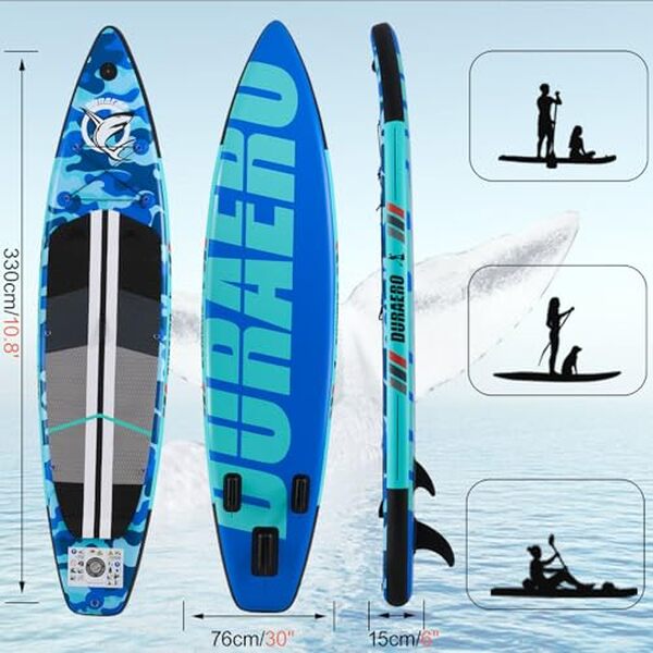 Découvrez notre test complet de la planche de paddle camouflage Blue 330 avec siège kayak : performances, avantages et avis pour bien choisir votre équipement.
