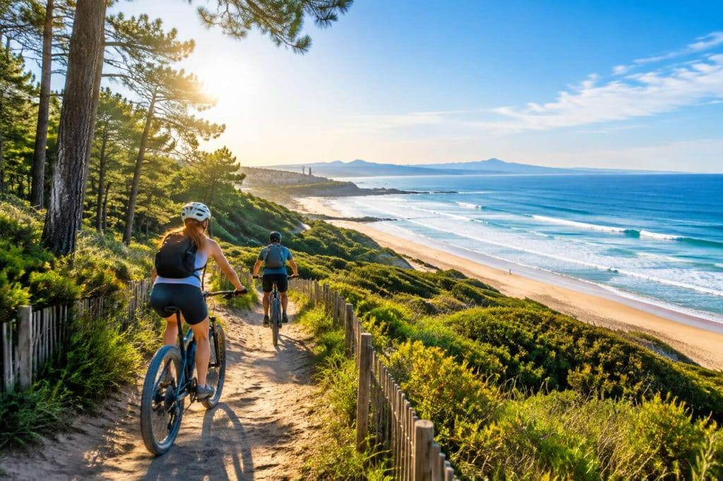 Explorer anglet à vélo : un périple entre plages et forêts