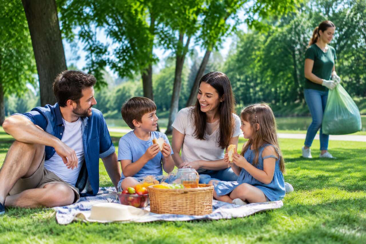 Les avantages d'apporter des sacs poubelle lors de vos pique-niques