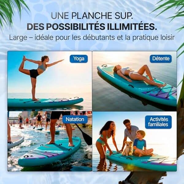 Découvrez notre test complet de la planche de stand-up paddle Menthe 329 cm : avis détaillé, caractéristiques et performances pour les paddlers en quête de stabilité maximale.