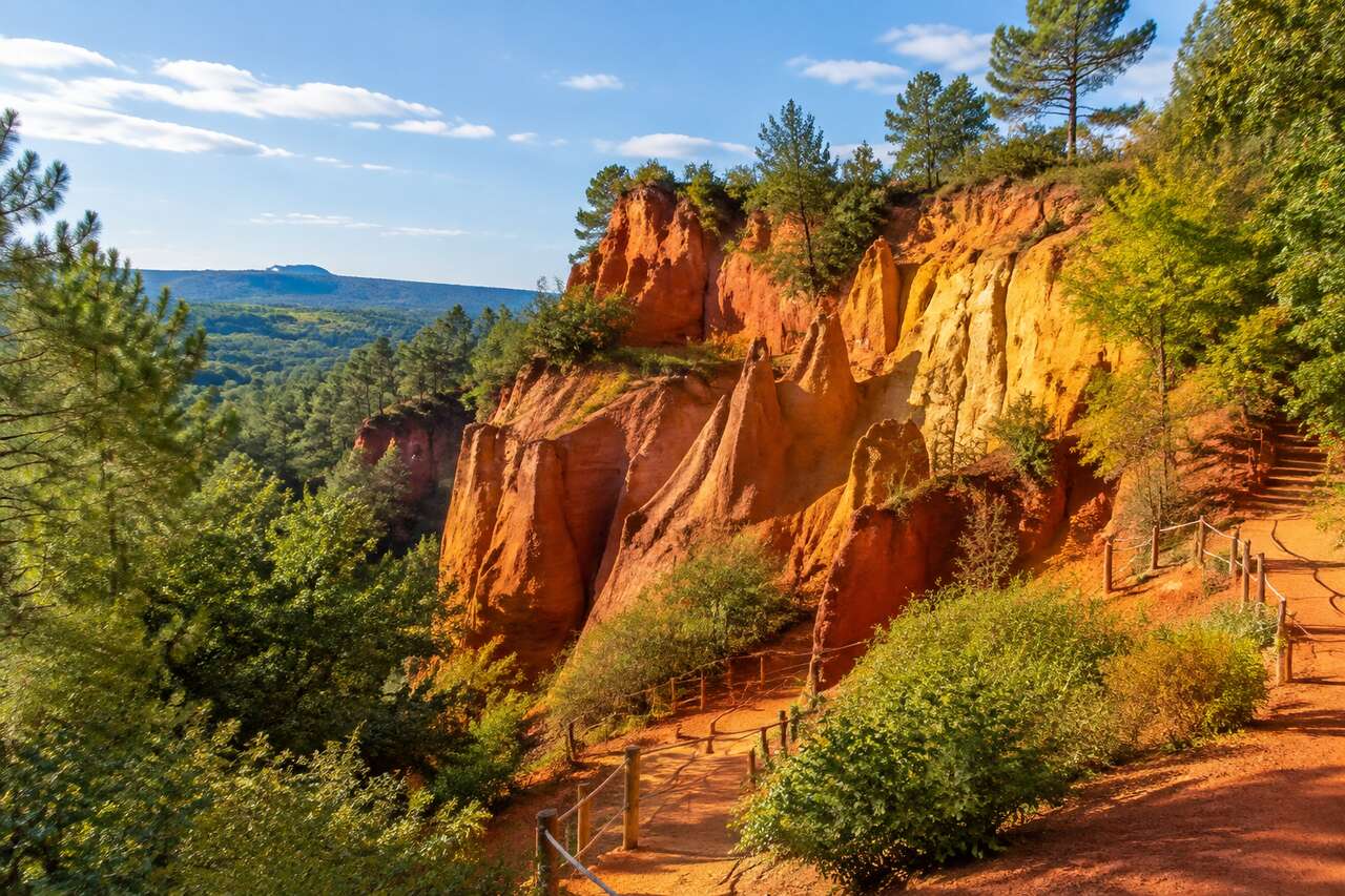 Les secrets du Roussillon : comment explorer le sentier des ocres tout en préservant ce site fragile
