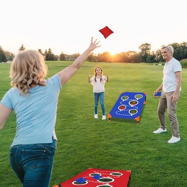 Découvrez notre test détaillé du cornhole portable Obovo avec cadre en PVC et 5 trous : performances, avantages et avis d'expert pour bien choisir.