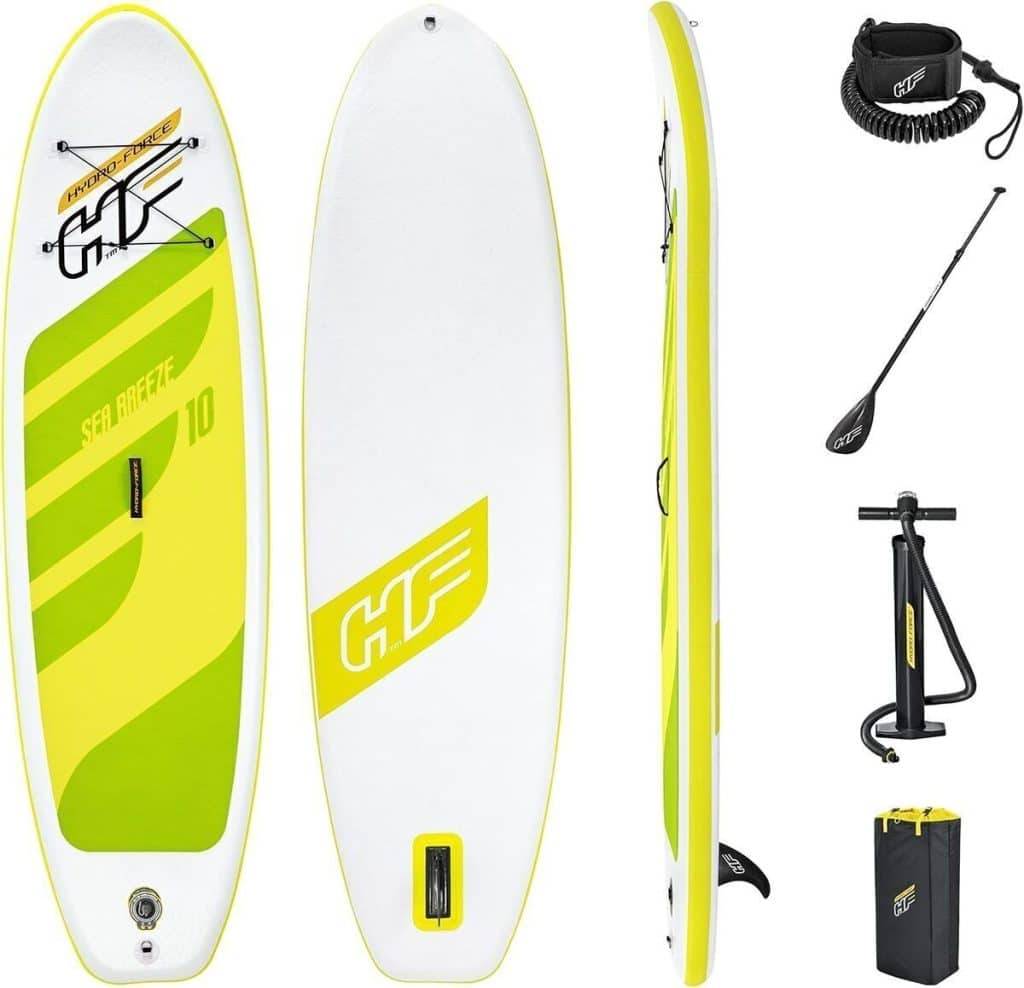 Test de la planche gonflable Hydro-Force Sea Breeze 3 m de Bestway
