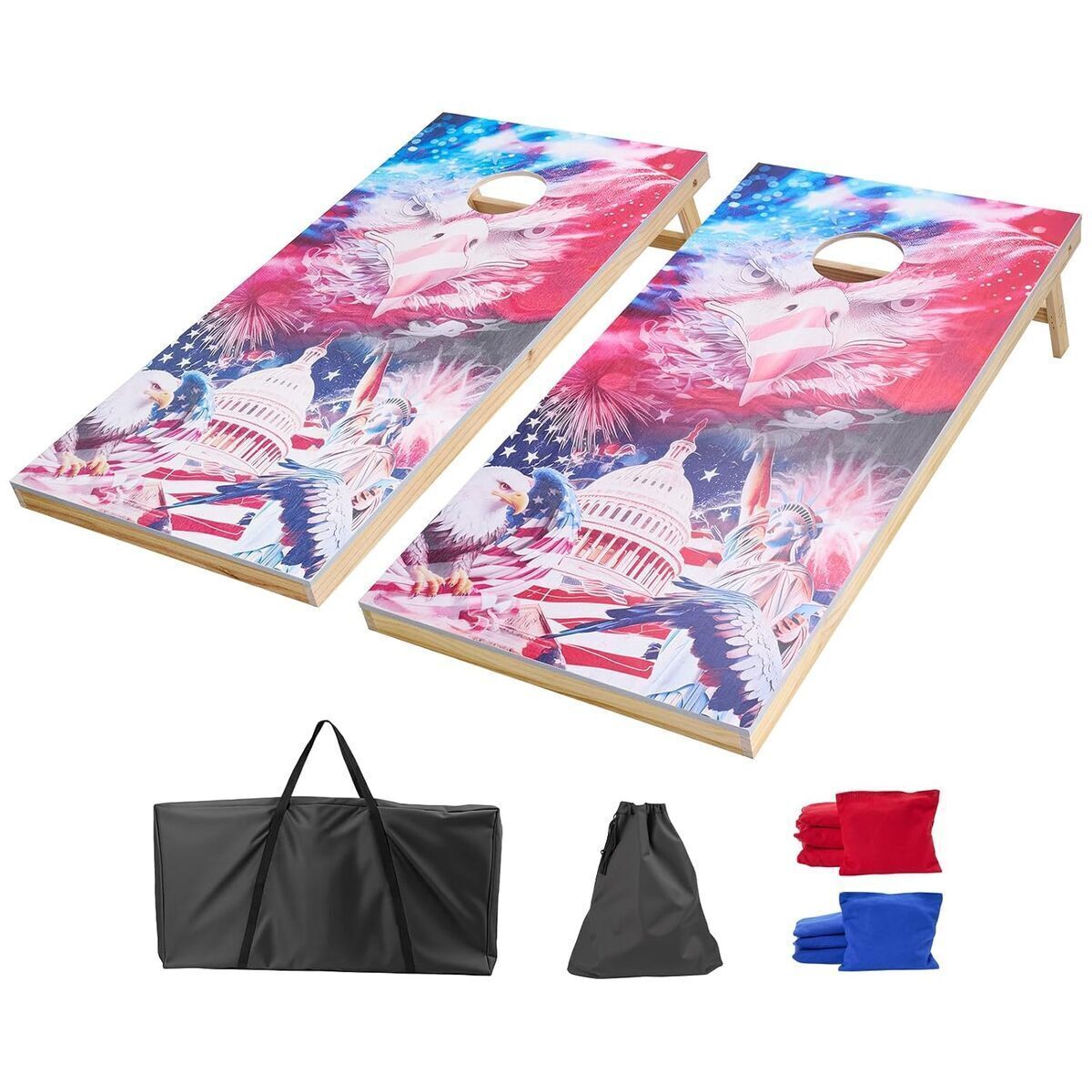 Test : jeu de cornhole VEVOR en bois avec accessoires