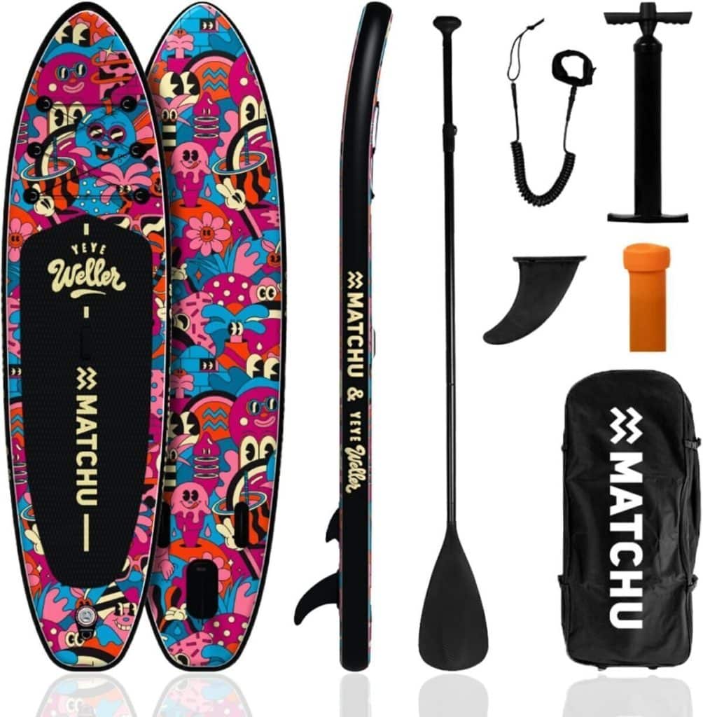 Test MATCHU Yeye Weller : planche gonflable sup édition limitée