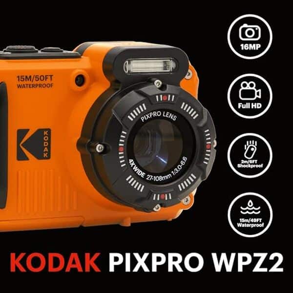 Découvrez notre test du Kodak PixPro WPZ2, un appareil photo 16MP étanche et anti-choc. Performances, caractéristiques et avis détaillés pour ce compact robuste. 