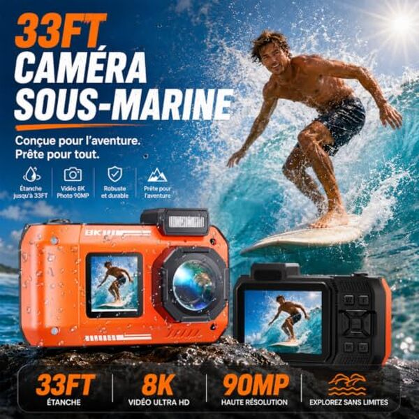 Découvrez notre test complet de la maxMango D50, la caméra sous-marine 8K étanche. Performances, qualité vidéo et étanchéité : tous les détails pour bien choisir.