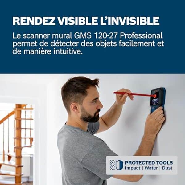 Découvrez notre test du scanneur mural Bosch GMS 120-27 : performances, détection et fiabilité. Avis complet et comparatif pour bien choisir.