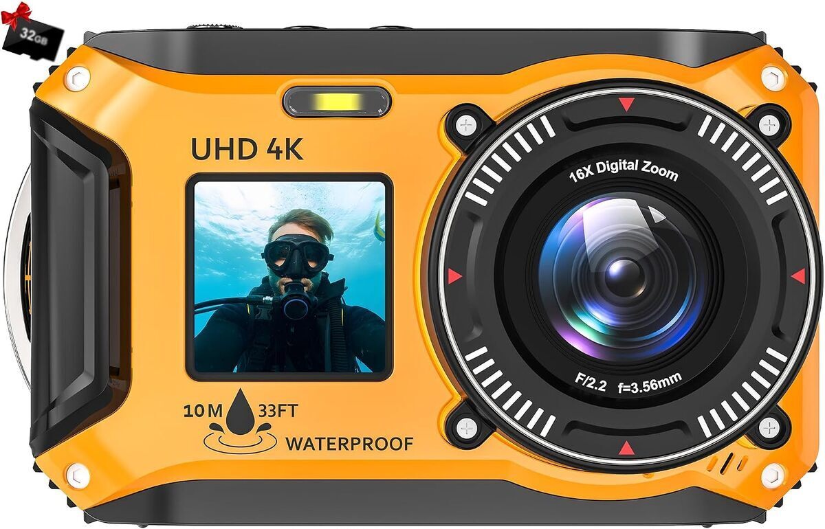 Test : appareil photo étanche Yixinxin 4K 64MP
