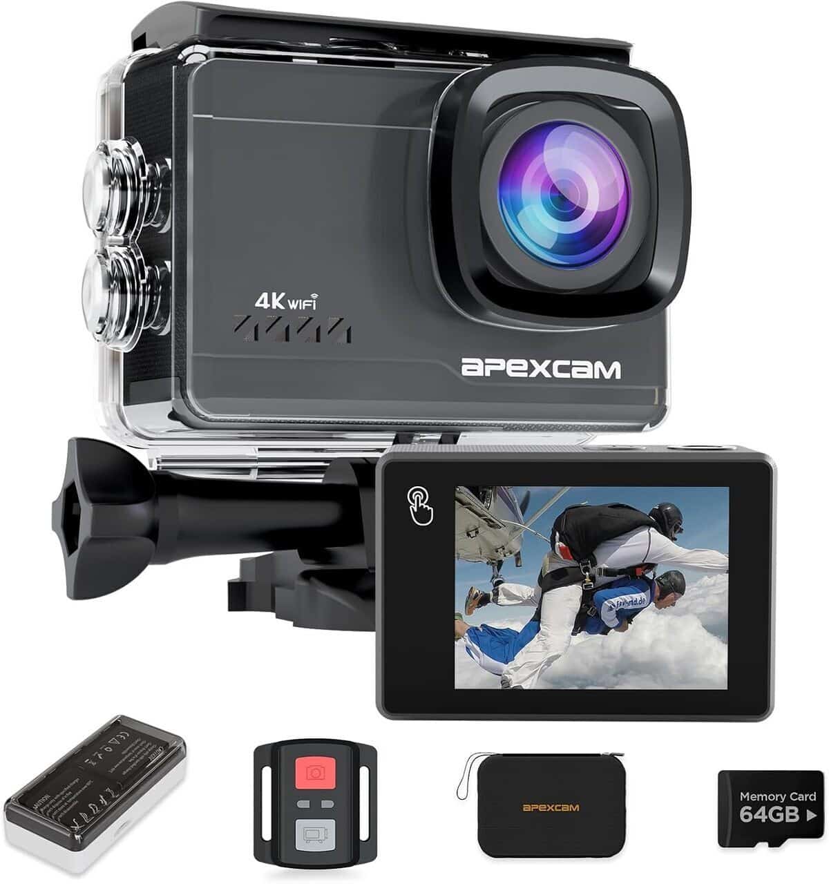 Test : caméra sport 4K stabilisée pour l'aventure