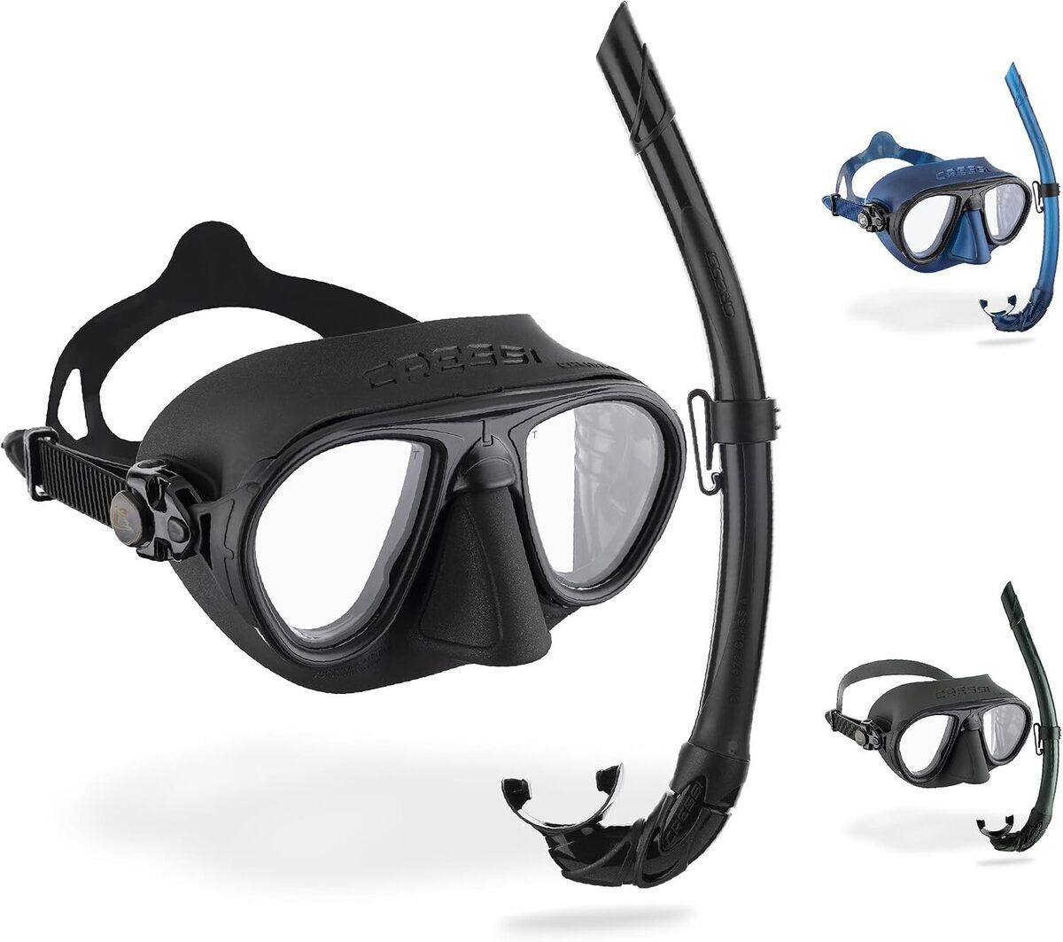Test : cressi combo CALIBRO + Corsica black