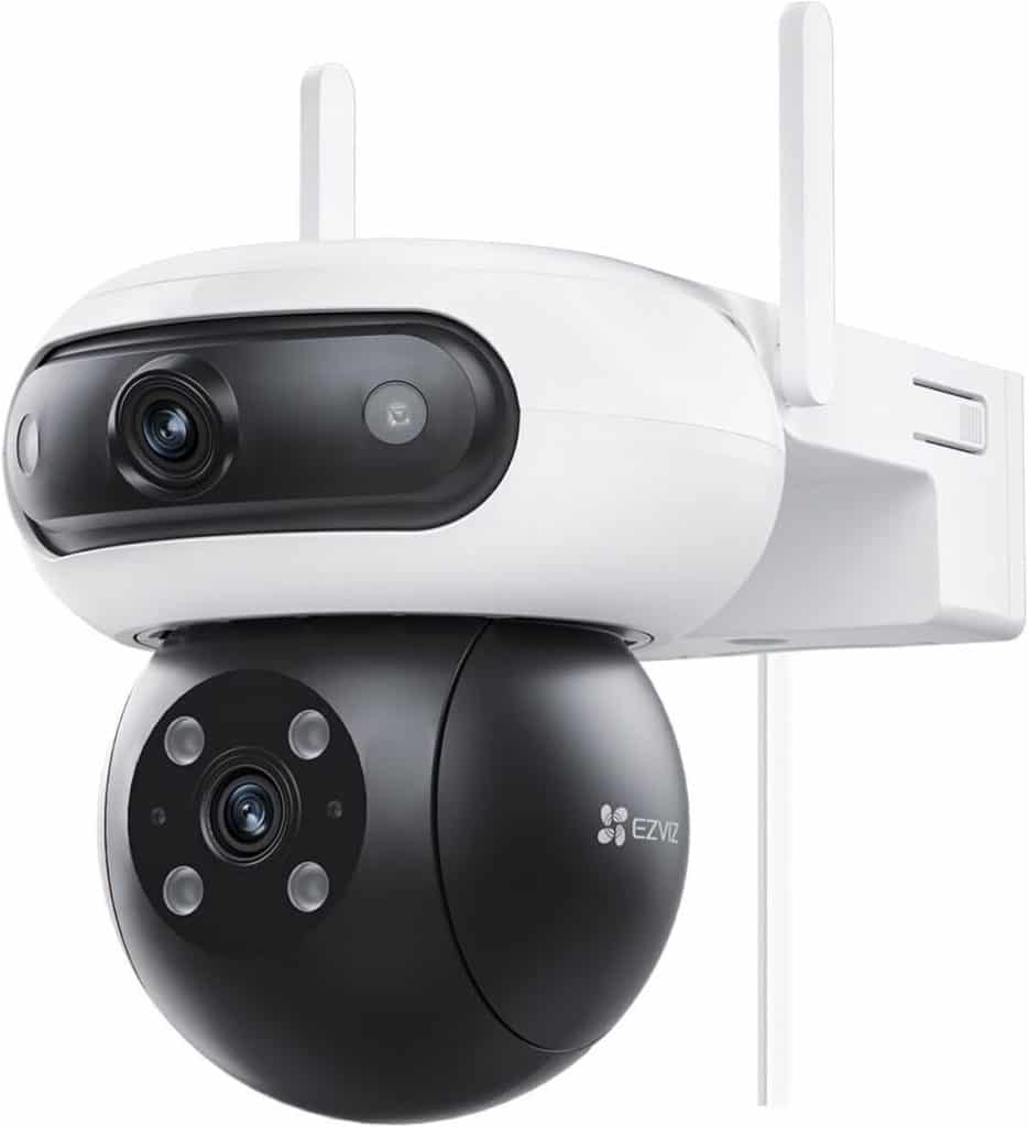 Test de la caméra de surveillance extérieure EZVIZ C90 Dual 8MP WiFi 360°