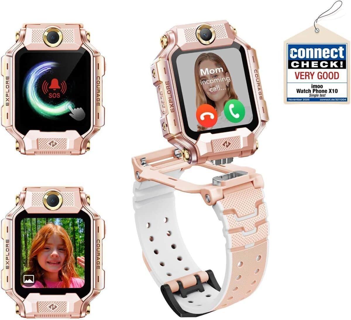 Test de la smartwatch imoo X10 pour enfants : fonctionnalités et sécurité