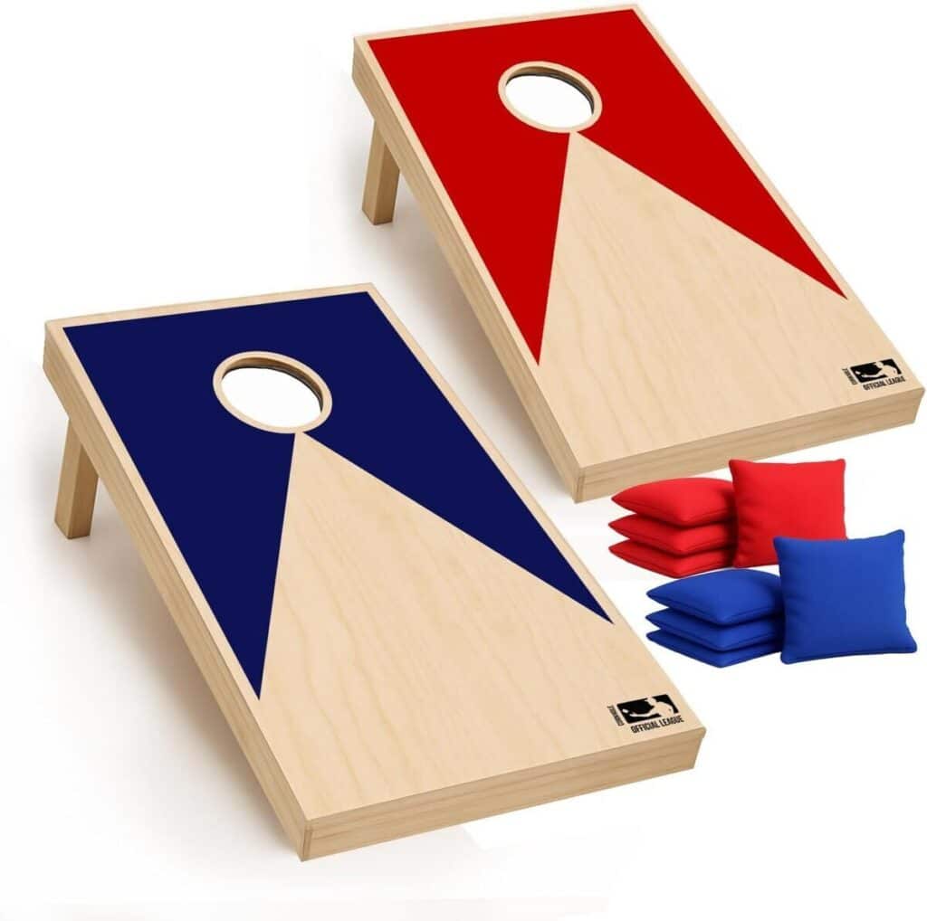 Test du cornhole officiel en bois : set complet Original Corner