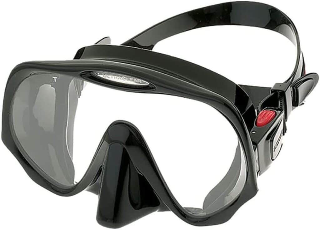 Test du masque sans cadre Atomic Aquatics pour plongée sous-marine standard